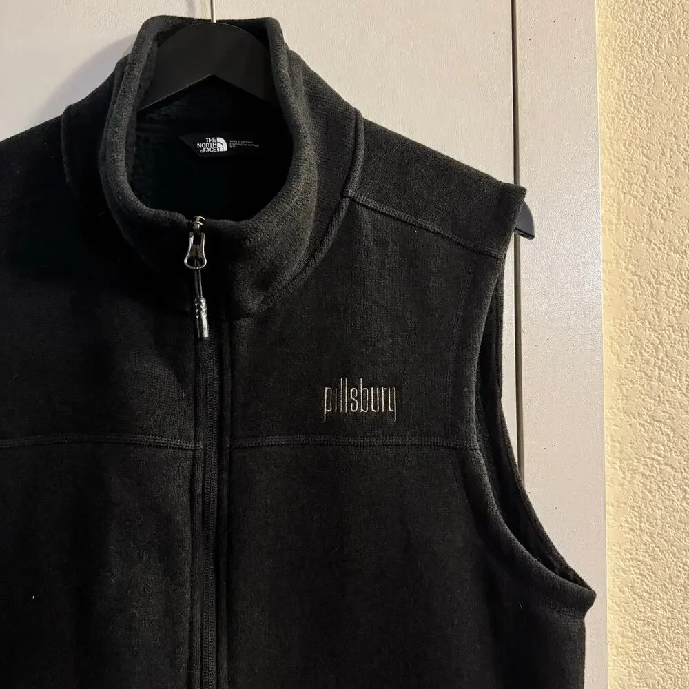 The North Face Sweater Fleece Men’s Vest Size Small Black Outdoors Gorpcore